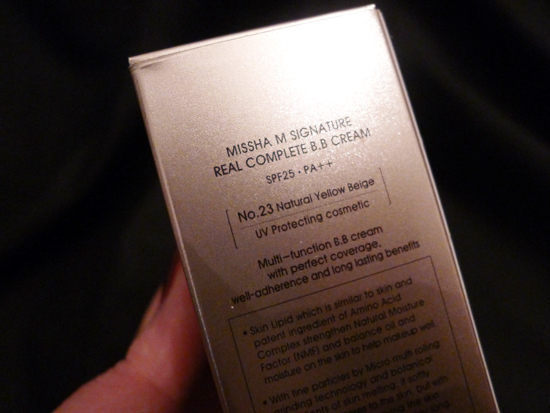 Missha M Signature Real Complete BB Cream